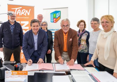 Partenariat: signature d’une convention avec le Département